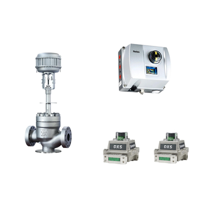 วาล์วควบคุม Pneumatic จีนกับ Neles ND9000 อินเทลเลนท์วาล์ว Positioner กับ EMERSON ปรับขอบเขต