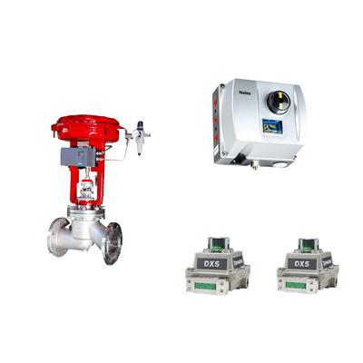 วาล์วควบคุม Pneumatic จีนกับ Neles ND9000 อินเทลเลนท์วาล์ว Positioner กับ EMERSON ปรับขอบเขต