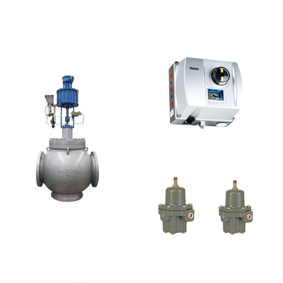 วาล์วควบคุมปนูมาติกของจีน Neles ND9000 อินเทลเลนท์วาล์ว Positioner กับ Fisher 67CFR กําหนดการกรอง