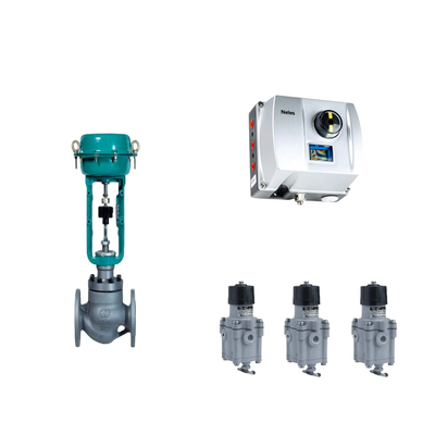 วาล์วควบคุมปนูมาติกของจีน Neles ND9000 อินเทลเลนท์วาล์ว Positioner With Masoneilan 78-40 กําหนดการกรอง