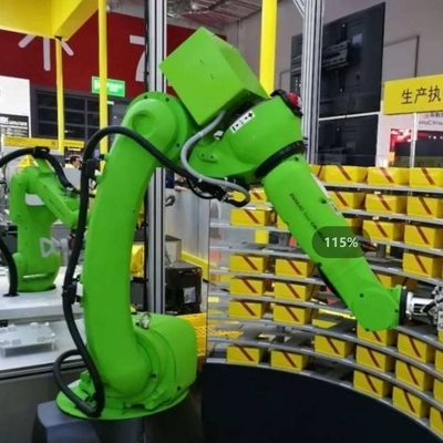 Fanuc Cobot Robotic Arm 6 Axis CR-14iA/L พร้อม CNGBS RGV โรบอต สําหรับ Cnc Pallet Handling โรบอต