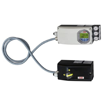 ตําแหน่ง Master ABB Digital Valve Positioner สําหรับวัลล์วควบคุมความดัน EDP300 ซีรีส์ที่มีวัลล์วควบคุมแบรนด์จีน