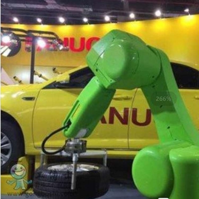 Fanuc Robotic Arm 6 Axis CRX-20iA/L พร้อม CNGBS Robot Guide Rail สําหรับการทํางานเป็นหุ่นยนต์โคบอต