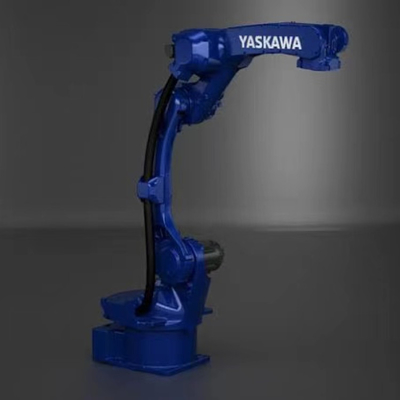 MOTOMAN GP12 Yaskawa แอร์มหุ่นยนต์ปั่น พร้อมเครื่องตั้งตําแหน่ง CNGBS สําหรับอุปกรณ์ปั่น OEM