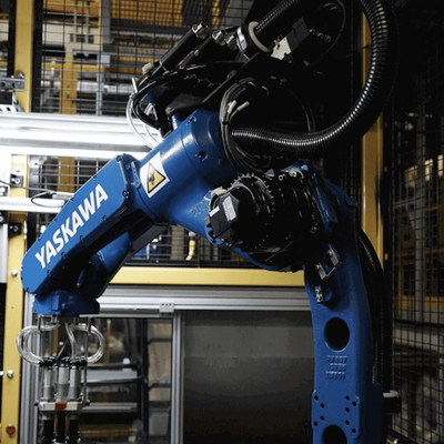 YASKAWA GP50 อุตสาหกรรมหุ่นยนต์ 50 กิโลกรัม ค่าภาระประโยชน์เป็นอัตโนมัติ Manipulator เป็น 6 Axis Robot Arm