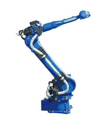 หุ่นยนต์อุตสาหกรรม GP35L ของ YASKAWA ด้วยภาระประโยชน์ 35KG เป็นแขนหุ่นยนต์สําหรับการจัดการวัสดุ