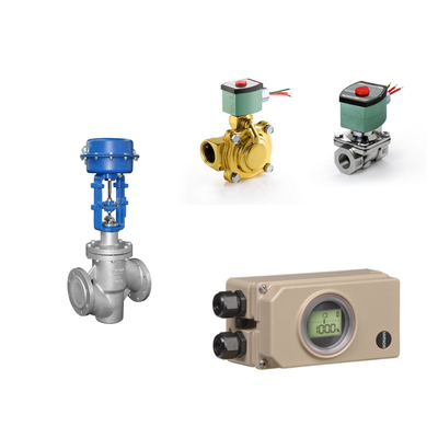 วาล์วควบคุม Pneumatic จีนกับ YT-400/405/430/435 ซีรีสล็อคขึ้นวาล์วและซัมสัน 3730-3 วัลล์ว Positioner