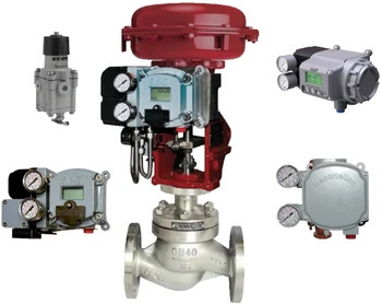 Masoneilan Positioner SVI2 และ BURKERT วาล์ว Solenoid สําหรับวาล์วควบคุม Pneumatic จีน