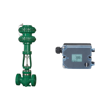 แซมสัน 3725 Electropneumatic Positioner และ Burkert ประเภท 5404 วาล์ว Solenoid ใช้สําหรับวาล์วควบคุม