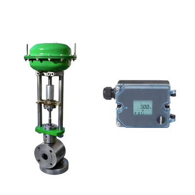 แซมสัน 3725 Electropneumatic Positioner และ Burkert ประเภท 5404 วาล์ว Solenoid ใช้สําหรับวาล์วควบคุม