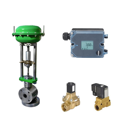 แซมสัน 3725 Electropneumatic Positioner และ Burkert ประเภท 5404 วาล์ว Solenoid ใช้สําหรับวาล์วควบคุม