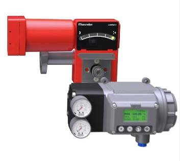 Masoneilan SVI3 Valve Positioner สําหรับ Pneumatic Control Ball Valve ODM ที่กําหนดเอง พร้อม Valve Burkert