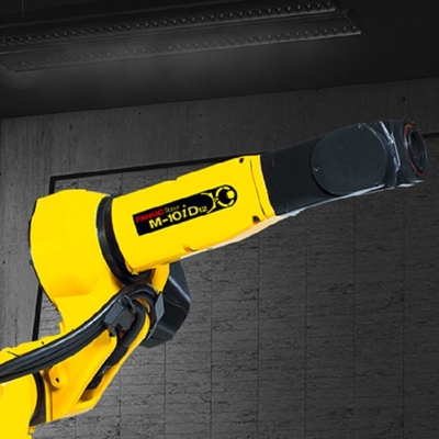 FANUC Robot M-10iD/12 Of 6 Axis Industrial Robot Arm With CNGBS Welding Positioner สําหรับการปั่น