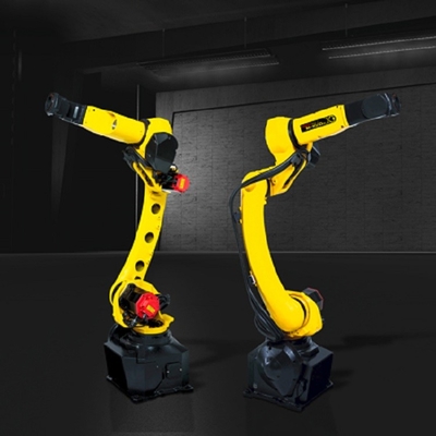 Fanuc M-10iD/8L As 6 Axis Robot Arm สําหรับขายของหุ่นยนต์อุตสาหกรรมที่มีเครื่องวางตําแหน่งการปั่น