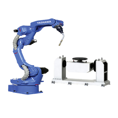 6 Axis Arm Robot Yaskawa AR1440 พร้อมเครื่องตั้งตําแหน่งการผสมผสาน CNGBS สําหรับอัตโนมัติหุ่นยนต์ผสมผสาน Mig