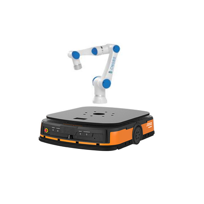 AGV Robot Q7-1500D Slam / QR Code Navigation With CNGBS โรบอตโคบอตสําหรับโรบอตการจัดการวัสดุ