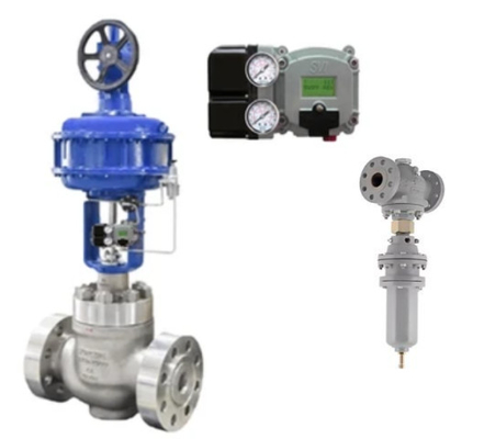 วาล์วควบคุมจีนและวาล์วควบคุมตําแหน่ง GE Masoneilan SVI II AP กับการสื่อสาร HART ในคลังสําหรับการขาย