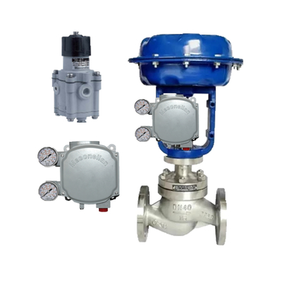 วาล์วควบคุมกับ GE Masoneilan Digital Valve Positioner SVI ซีรีส์ พร้อมจอและการสื่อสาร Hart