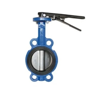 วาล์วควบคุมระบายน้ําแบบปนูเมติกสตริมเหล็กดัดเหล็ก Keystone F9 Series Butterfly Flow Control Valve พร้อมเครื่องดําเนินแบบปนูเมติก