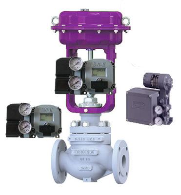 สีเทา Masoneilan Regulator 78-40 และ SVI II AP Smart Valve Positioner กับการสื่อสาร Hart สําหรับ Valve การควบคุม