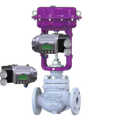 สีเทา Masoneilan SVI3 AP ตําแหน่งวาล์วสมาร์ทกับการสื่อสารและการกําหนดการฮาร์ท 78-40 สําหรับวาล์วควบคุมในคลัง
