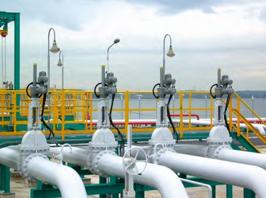 วาล์วประตูมีดจีนที่มี Auma SA SAR Electric Vavle Actuator สําหรับอุตสาหกรรมน้ํามัน