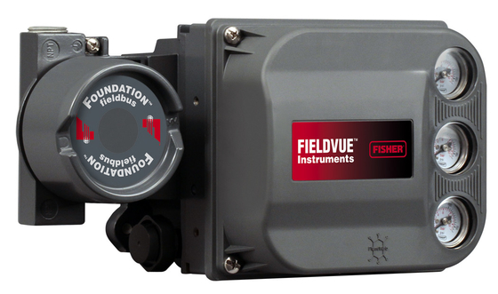 วาล์วควบคุมด้วย Fisher DVC6200 DVC2000 DVC6030 วาล์วตั้งตําแหน่ง วาล์วควบคุมตําแหน่ง ในฐานะสินค้า