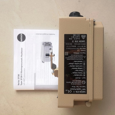 Asco วาล์ว Solenoid W / แซมสัน 3730-3 ตัวตั้งตําแหน่งดิจิตอลและร่างกายวาล์ว Pneumatic จีนสําหรับวาล์วควบคุมการไหลของแซมสัน