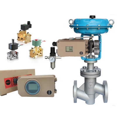 Asco วาล์ว Solenoid W / แซมสัน 3730-3 ตัวตั้งตําแหน่งดิจิตอลและร่างกายวาล์ว Pneumatic จีนสําหรับวาล์วควบคุมการไหลของแซมสัน