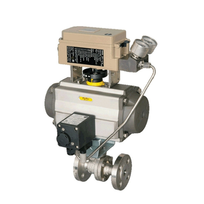 วาล์วควบคุมการไหลของจีนกับซัมสัน 3730-3 Electropneumatic Positioner W / HART การสื่อสารสําหรับผู้ควบคุมวาล์ว