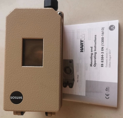 วาล์วควบคุมการไหลของจีนกับซัมสัน 3730-3 Electropneumatic Positioner W / HART การสื่อสารสําหรับผู้ควบคุมวาล์ว
