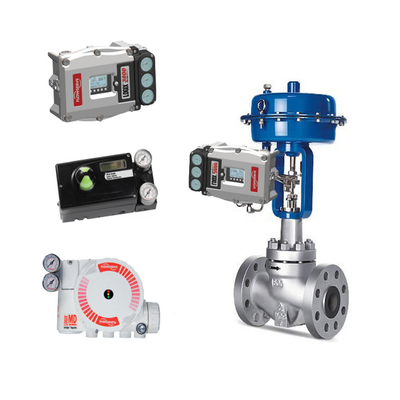 วาล์วควบคุมของจีน พร้อมเครื่องตั้งวาล์ว Flowserve 3200MD Logix 420 Logix MD+ 67cfr Regulator Asco Solenoid