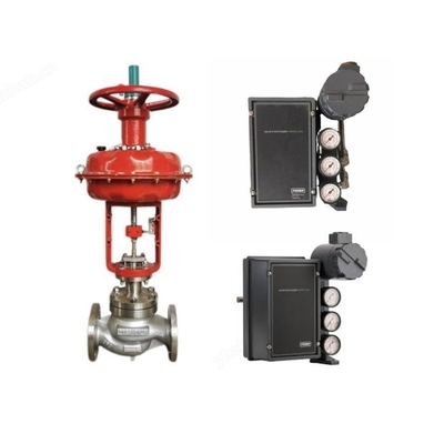 ชัดเจน throttling Fisher 3620J Electro ปนิวเมติก Valve Positioner กับ Fisher กําหนดการและ ASCO วาล์ว Solenoid