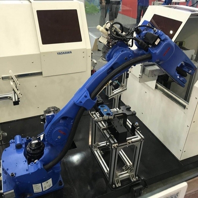 GP12 Yaskawa อุตสาหกรรมเป็น 6 แกนหุ่นยนต์แขนกับหุ่นยนต์ Dress Pack สําหรับการจัดการวัสดุ
