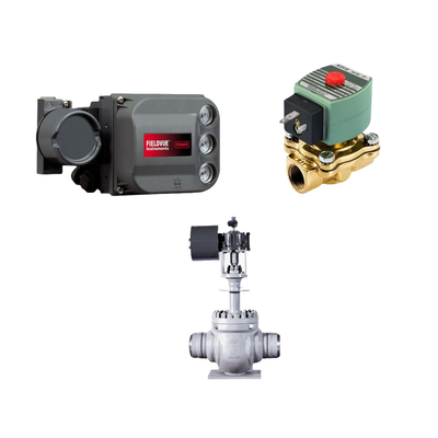 วัลล์วควบคุมชื่อดังของจีนที่มี HART 7 Single-Acting FISHER DVC6200 เครื่องควบคุมวัลล์วดิจิตอล