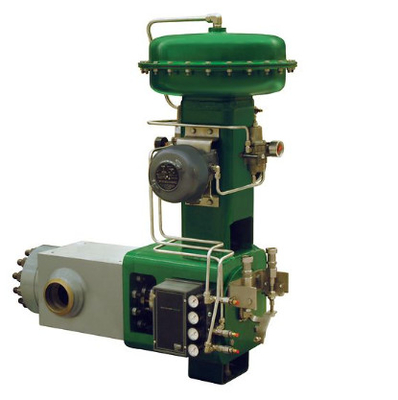 ความดัน / การควบคุมการไหลสกิ๊ดกับ Fisher 1052/2052 เครื่องดําเนินการและ DVC6200 3610J วัลล์ฟตําแหน่ง