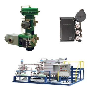 ความดัน / การควบคุมการไหลสกิ๊ดกับ Fisher 1052/2052 เครื่องดําเนินการและ DVC6200 3610J วัลล์ฟตําแหน่ง