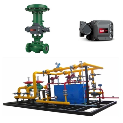 ความดัน / การควบคุมการไหลของสกิดกับ Fisher การควบคุม ET / EZ และ 657/667 เครื่องดําเนิน Pneumatic DVC6200 วัลล์ว Positioner
