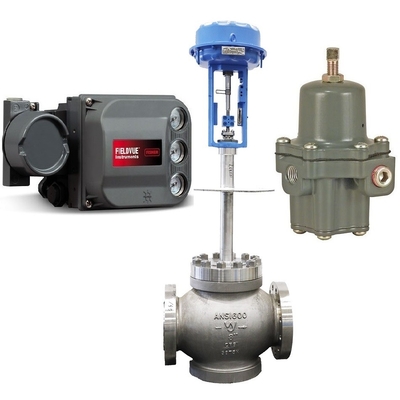 Fisher DVC6200 ระบบควบคุมวาล์วที่มีความฉลาด 67CFR-239 วาล์วลดความดันกรอง