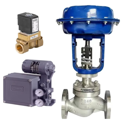 ประเทศจีน วาล์วควบคุมกับ Fisher 3582/3582I วาล์วตั้งตําแหน่ง Burkert 6213 6281 วาล์ว solenoid แบบ
