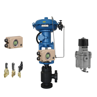 แซมสัน 3730-2 ระบบตั้งตําแหน่งและ Asco 210 วาล์ว solenoid Masoneilan วาล์วลดความดัน 78-40