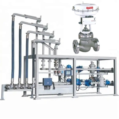 การลดความดันและ desuperheating สถานีที่มี Flowserve วาล์ว Actuator และ Flowserve วาล์ว Positioner 520md Logix