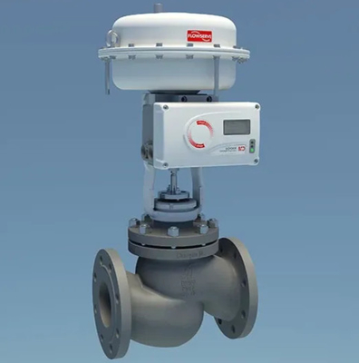 การลดความดันและ desuperheating สถานีที่มี Flowserve วาล์ว Actuator และ Flowserve วาล์ว Positioner 520md Logix