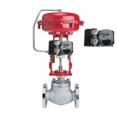 จีน วาล์วควบคุมด้วย Masoneilan SVI2-21113121 วาล์ว Positioner และ Emerson Asco L339 Universal Solenoid Valve