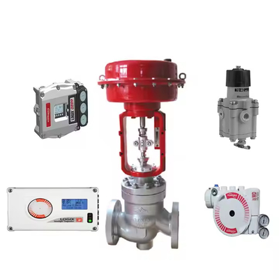 3200MD-14-D6-E-04-40-0G-0F โรงงานวัลล์วควบคุมอากาศของจีน ใช้ Flowserve Logix 3200MD วัลล์วปอยซิชั่น