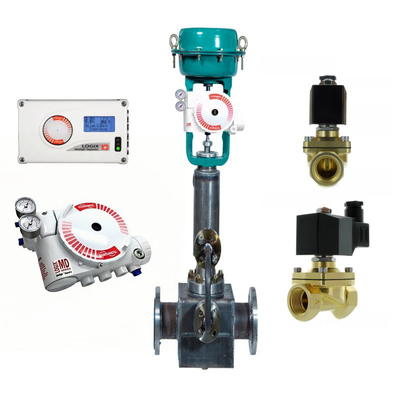 ขายร้อน Flowserve Logix 3200MD และ Logix 3200MD วาล์ววางตําแหน่งและส่วนของวาล์วควบคุม
