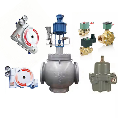 อริจินอลและใหม่ Flowserve วาล์วดิจิตอล Positioner 3200MD กับ ASCO 210 วาล์ว Solenoid