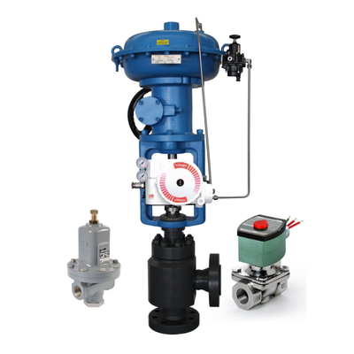 อริจินอลและใหม่ Flowserve วาล์วดิจิตอล Positioner 3200MD กับ ASCO 210 วาล์ว Solenoid