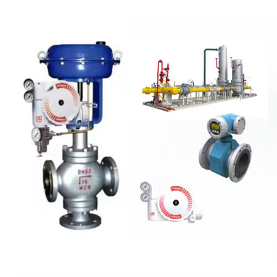 Endress+ Hauser เครื่องวัดกระแสไฟฟ้าแม่เหล็กและ Flowserve Logix 3200MD เครื่องตั้งตําแหน่งวาล์วดิจิตอล