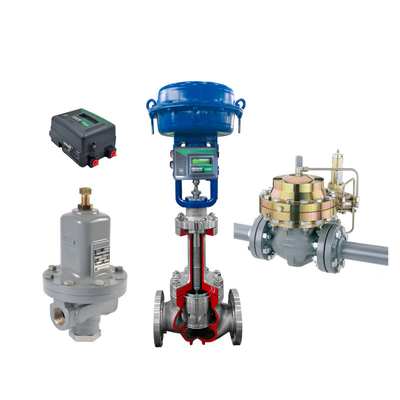 ปั๊มปนิวเมติก Diaphragm กําหนดแวลล์และ Fisher DVC2000 กับแวลล์ลดความดันกรอง